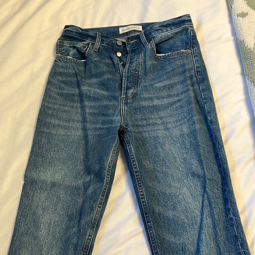 Denim Forum High Rise Baggy Jean